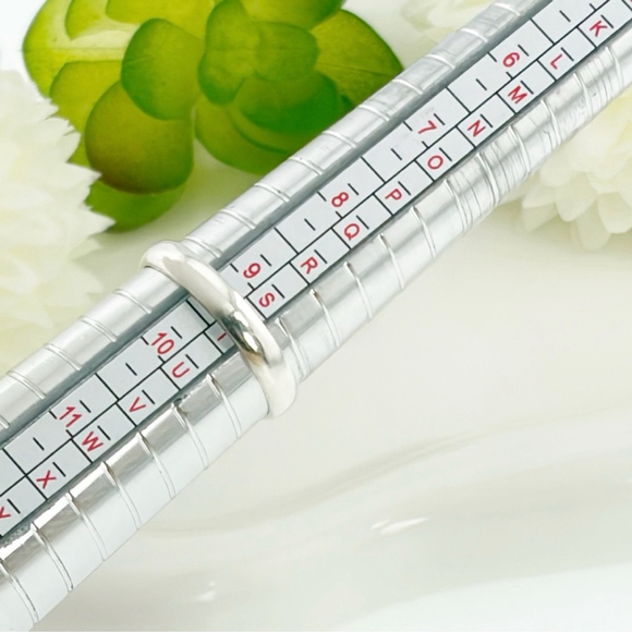 Solid Sterling Silver 925 Bumblebee Jasper Long Ring Size 9 1/4 Boho Southwest - Picture 8 of 8